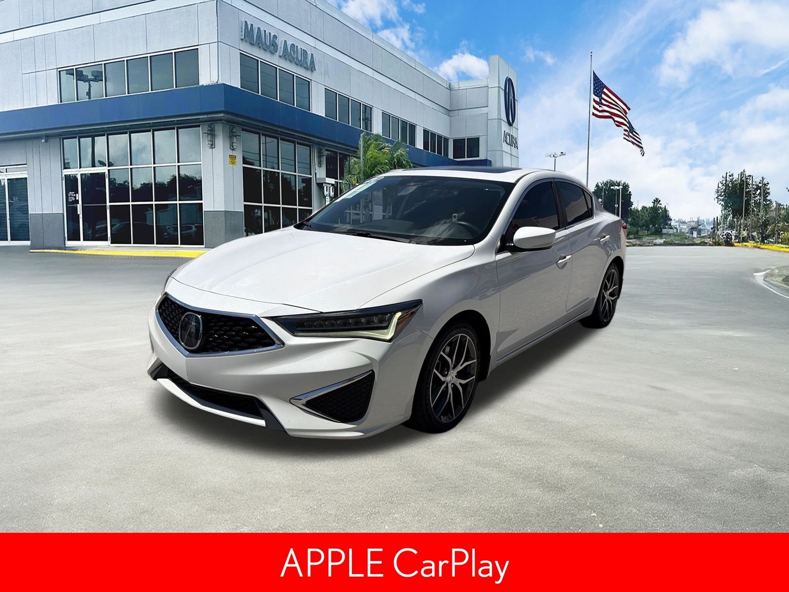 Used 2021 Platinum White Pearl Acura Premium Package image 9