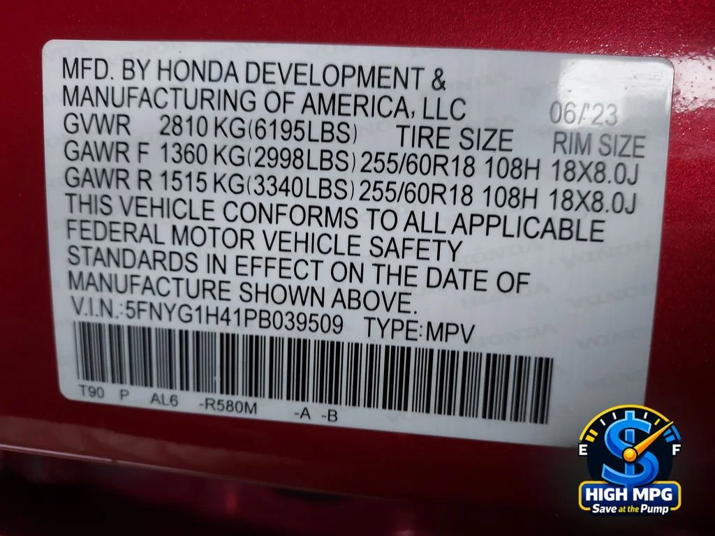 2023 Honda Pilot EX-L - Photo 23