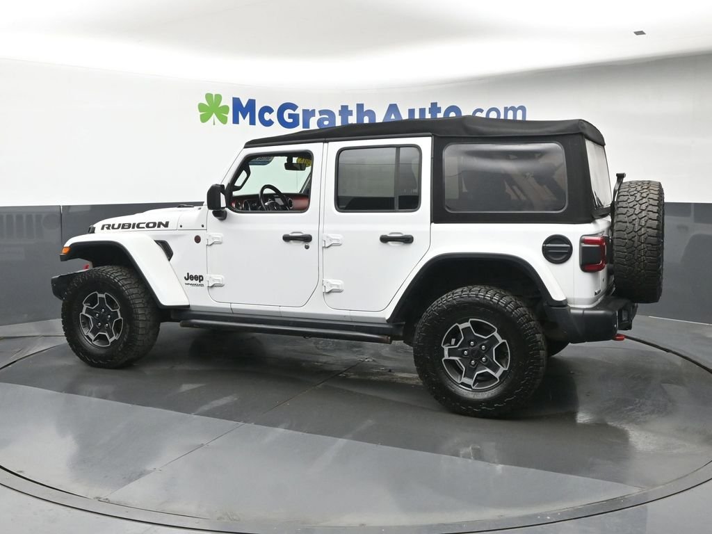 Used 2018 White Jeep Unlimited Rubicon image 23