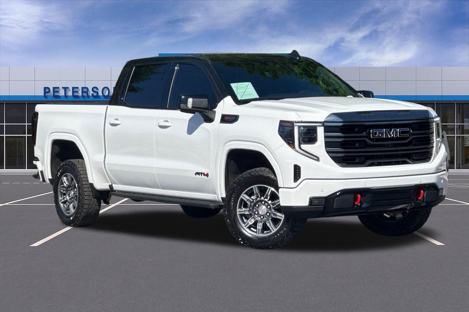 Used 2024 White GMC AT4 image 2
