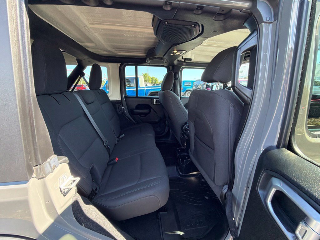 Certified Used 2020 Gray Jeep Unlimited Sport image 46