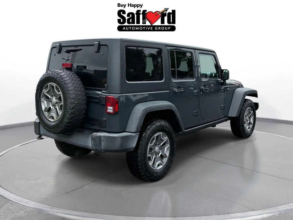 Used 2017 Black Jeep Unlimited Rubicon image 9