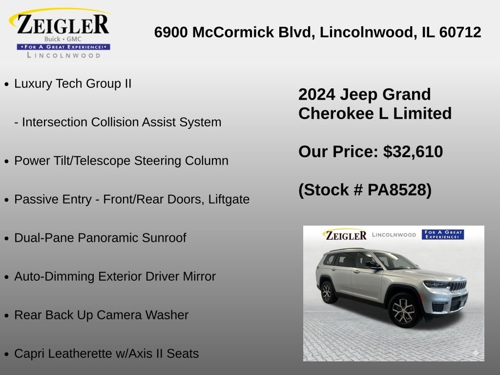 Used 2024 Silver Jeep Limited image 18