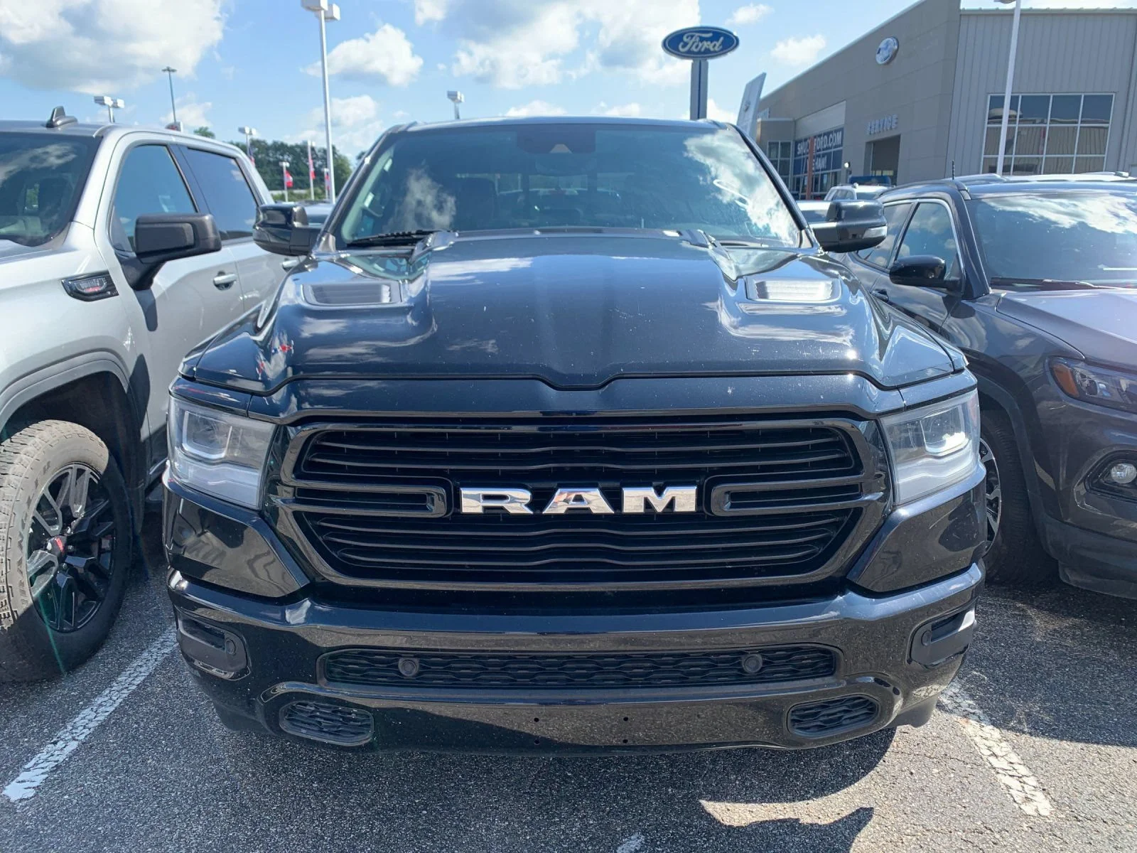 Used 2023 Black Ram Laramie Crew Cab 4x4 5'7