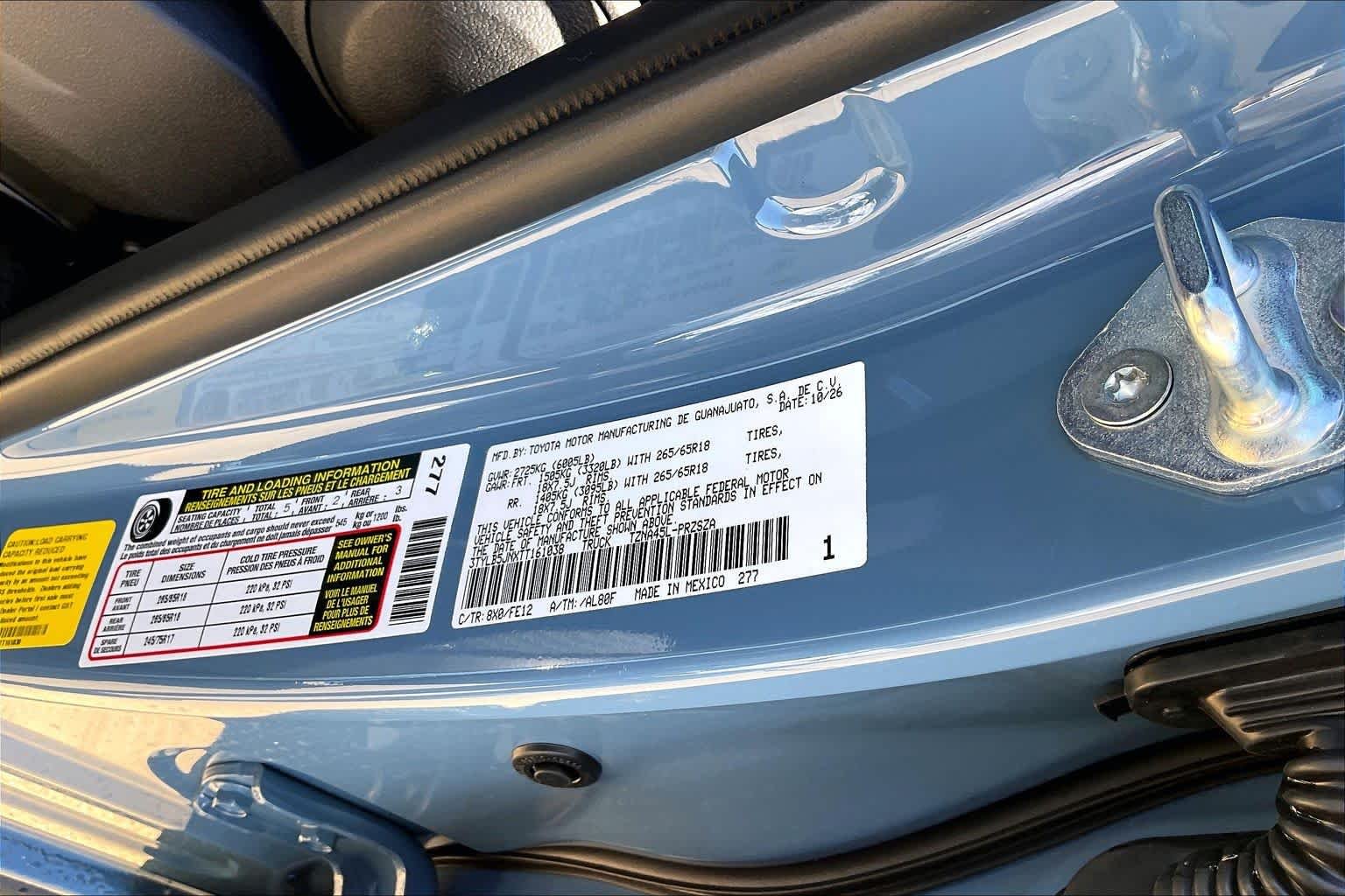 New 2026 Heritage Blue Toyota TRD Sport image 21