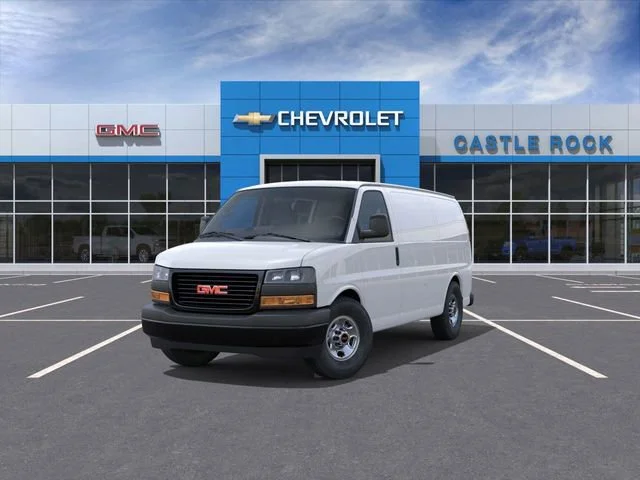 New 2026 Summit White GMC Work Van image 8