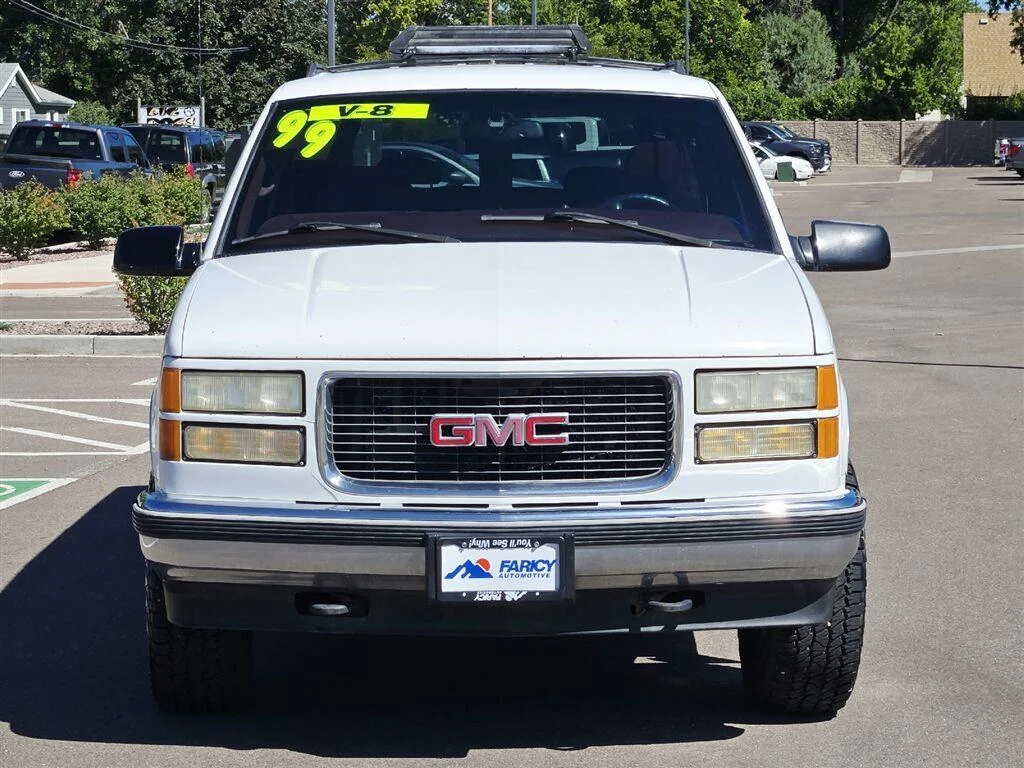 Used 1999 GMC Suburban SL with VIN 3GKFK16R0XG521245 for sale in Salida, CO