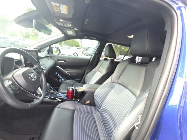Used 2024 Blue Toyota Hybrid XSE image 9