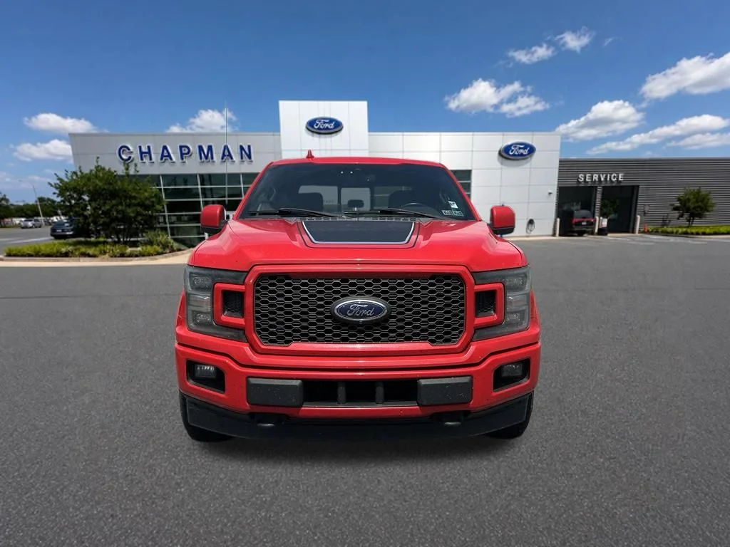 Used 2018 Race Red Ford Lariat image 9
