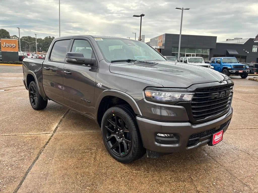New 2026 Granite Crystal Metallic Clear-Coat Exterior Paint RAM Laramie image 8