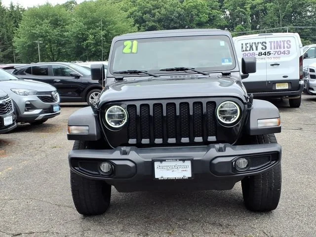Used 2021 Gray Jeep Willys 4x4 image 2