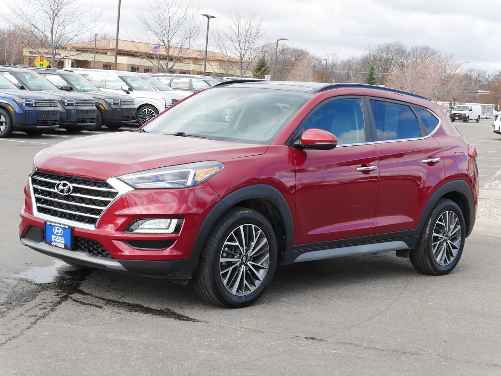 Certified 2021 Hyundai Tucson Ultimate with VIN KM8J3CAL7MU382608 for sale in Mankato, Minnesota
