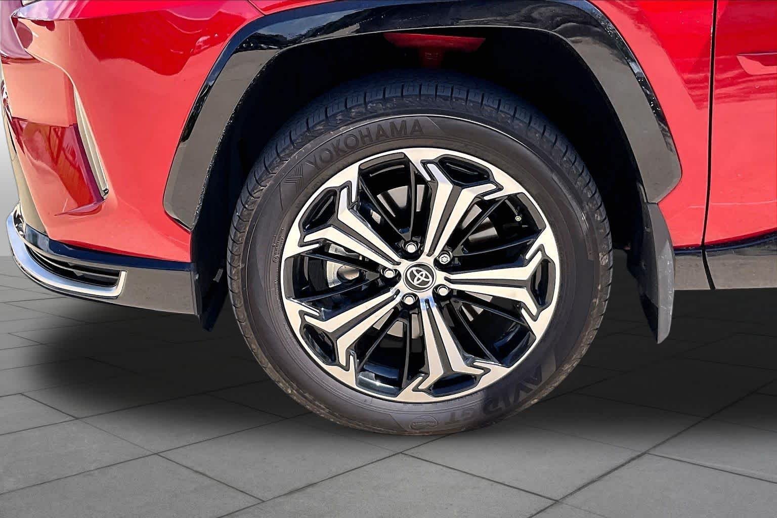 Used 2025 Supersonic Red/Midnight Black Metallic Toyota XSE image 11