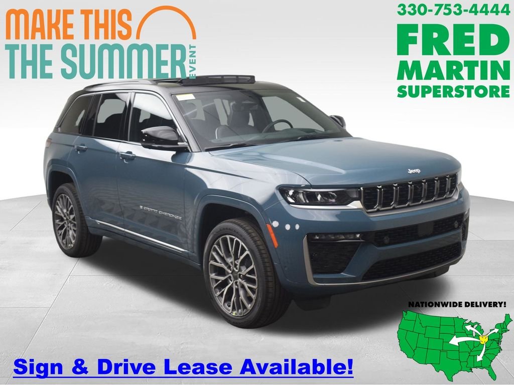 New 2026 Steel Blue Exterior Paint Jeep Summit image 1