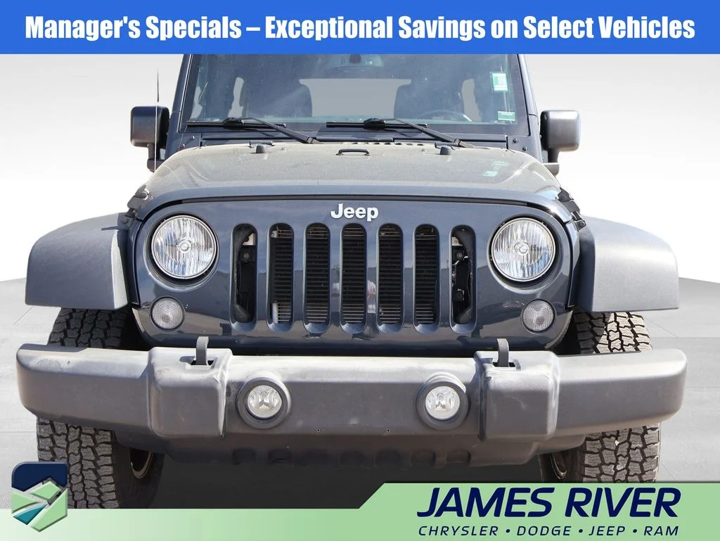 Used 2017 Black Jeep Unlimited Sport image 7