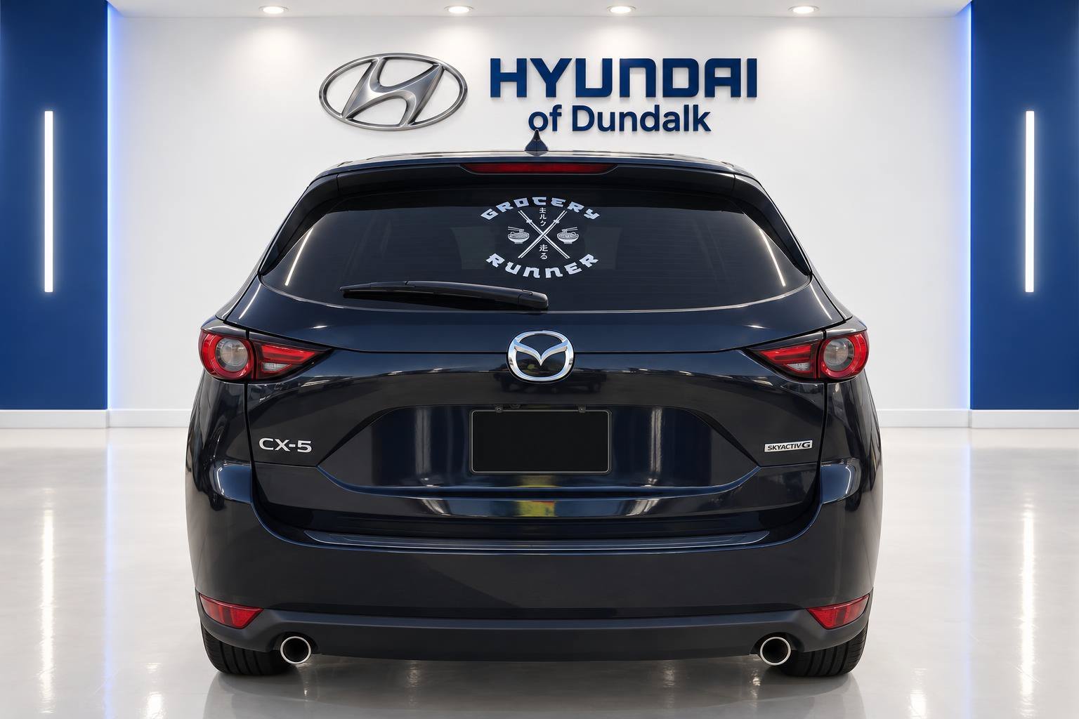 Used 2021 Blue Mazda Grand Touring image 2