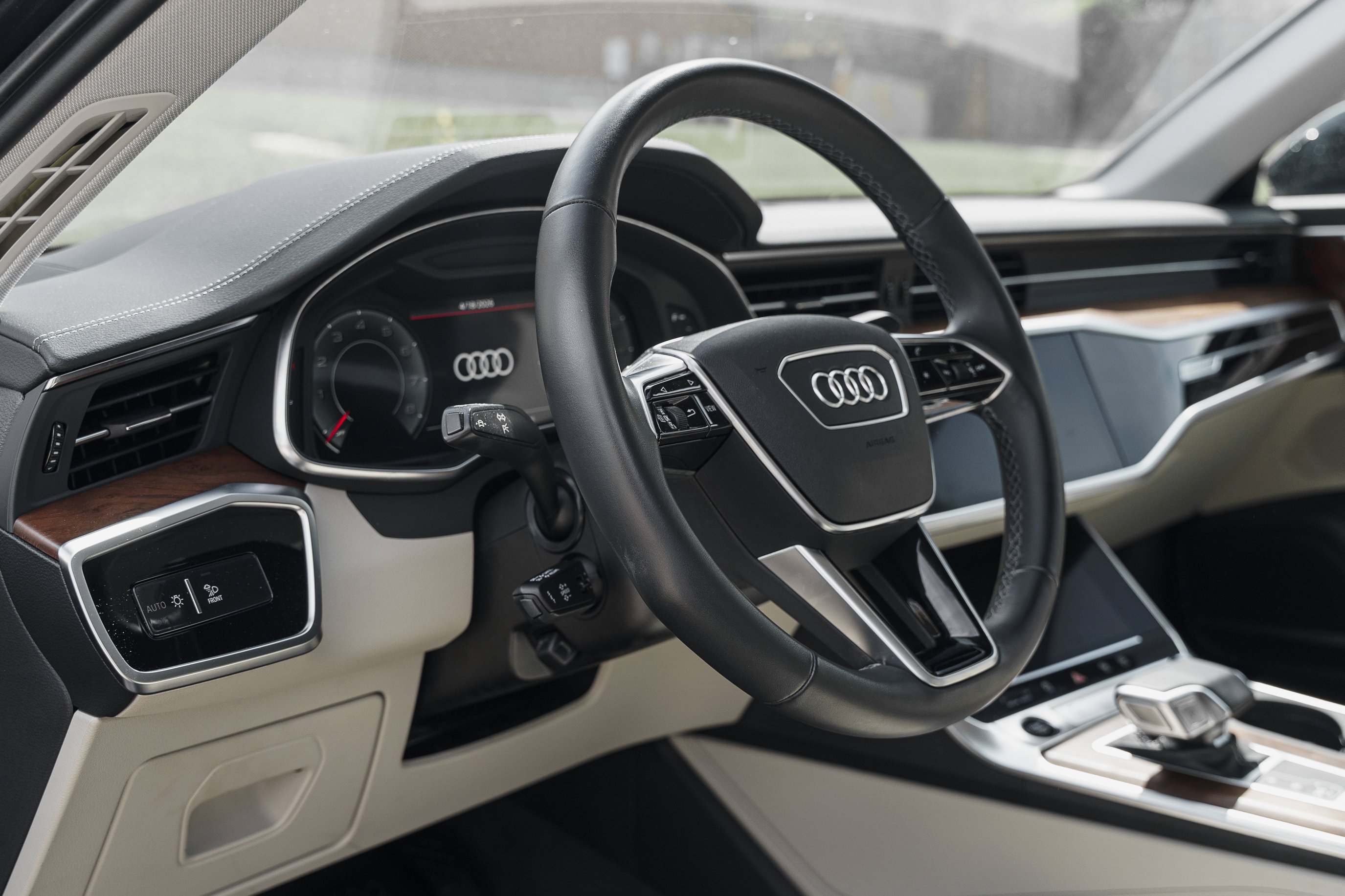 Used 2022 Firmament Blue Metallic Audi Premium Plus image 9