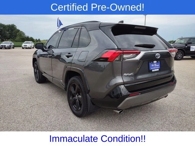 Certified Used 2021 Midnight Black Metallic Toyota XSE image 3