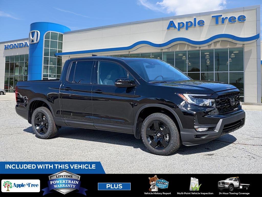 Tree Inventory Tag New 2026 Honda Ridgeline Black Edition AWD Black Edition 4dr Crew Cab 5 ...
