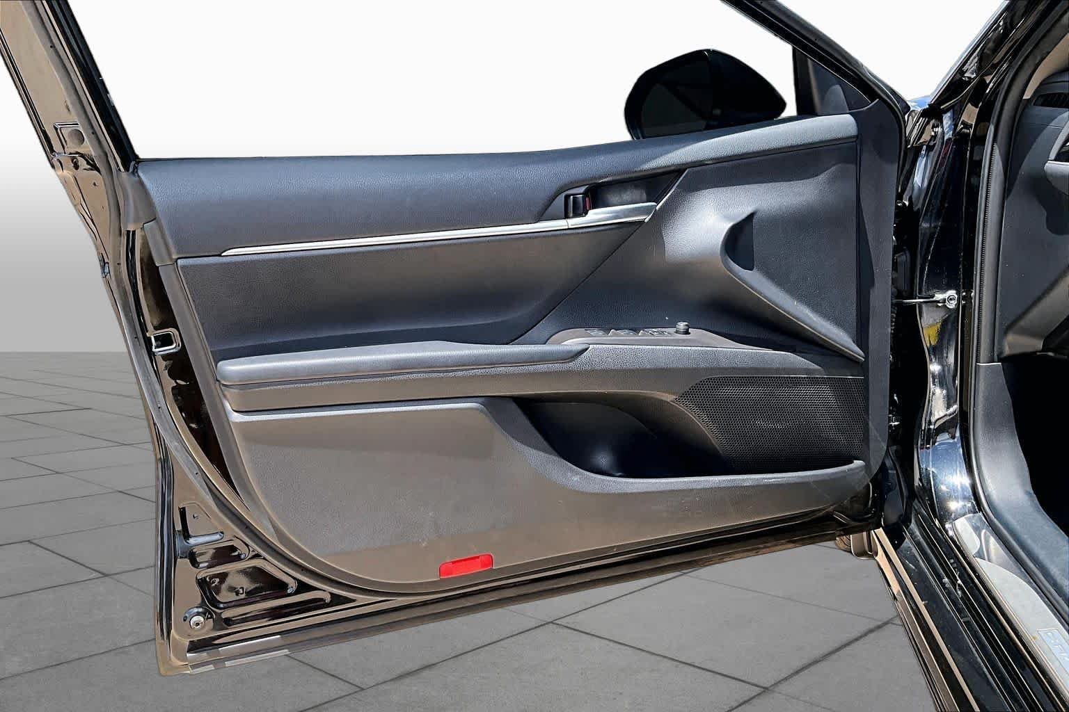 Used 2023 Midnight Black Metallic Toyota SE Nightshade image 24