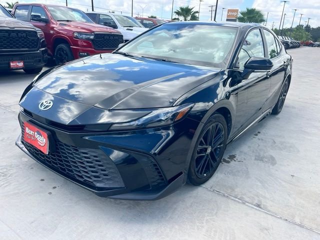 Used 2025 Black Toyota SE image 3