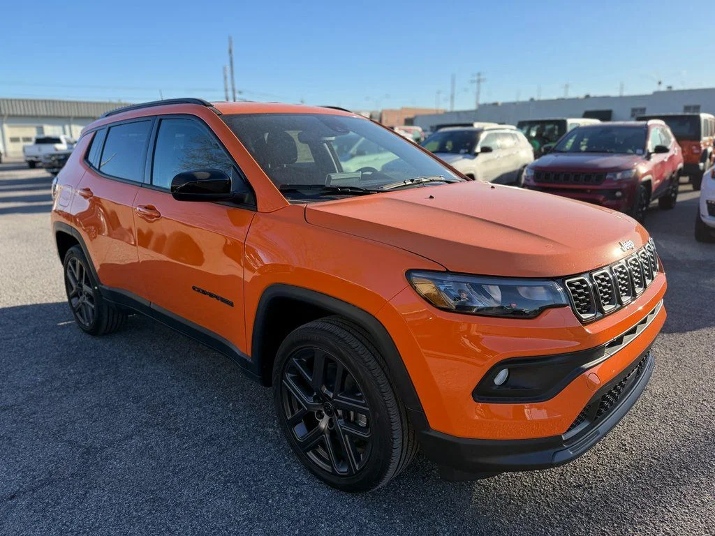 New 2026 Orange Jeep Latitude image 5