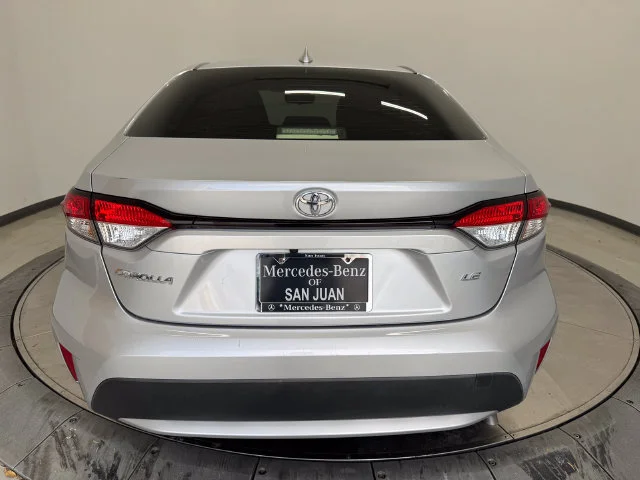 Used 2022 Classic Silver Metallic Toyota LE image 12