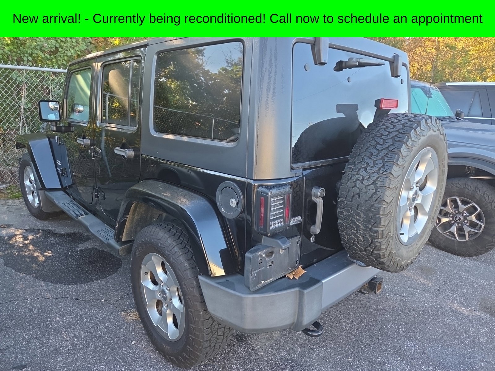 Used 2014 Jeep Wrangler Unlimited Sahara with VIN 1C4HJWEG6EL253550 for sale in Connelly Springs, NC