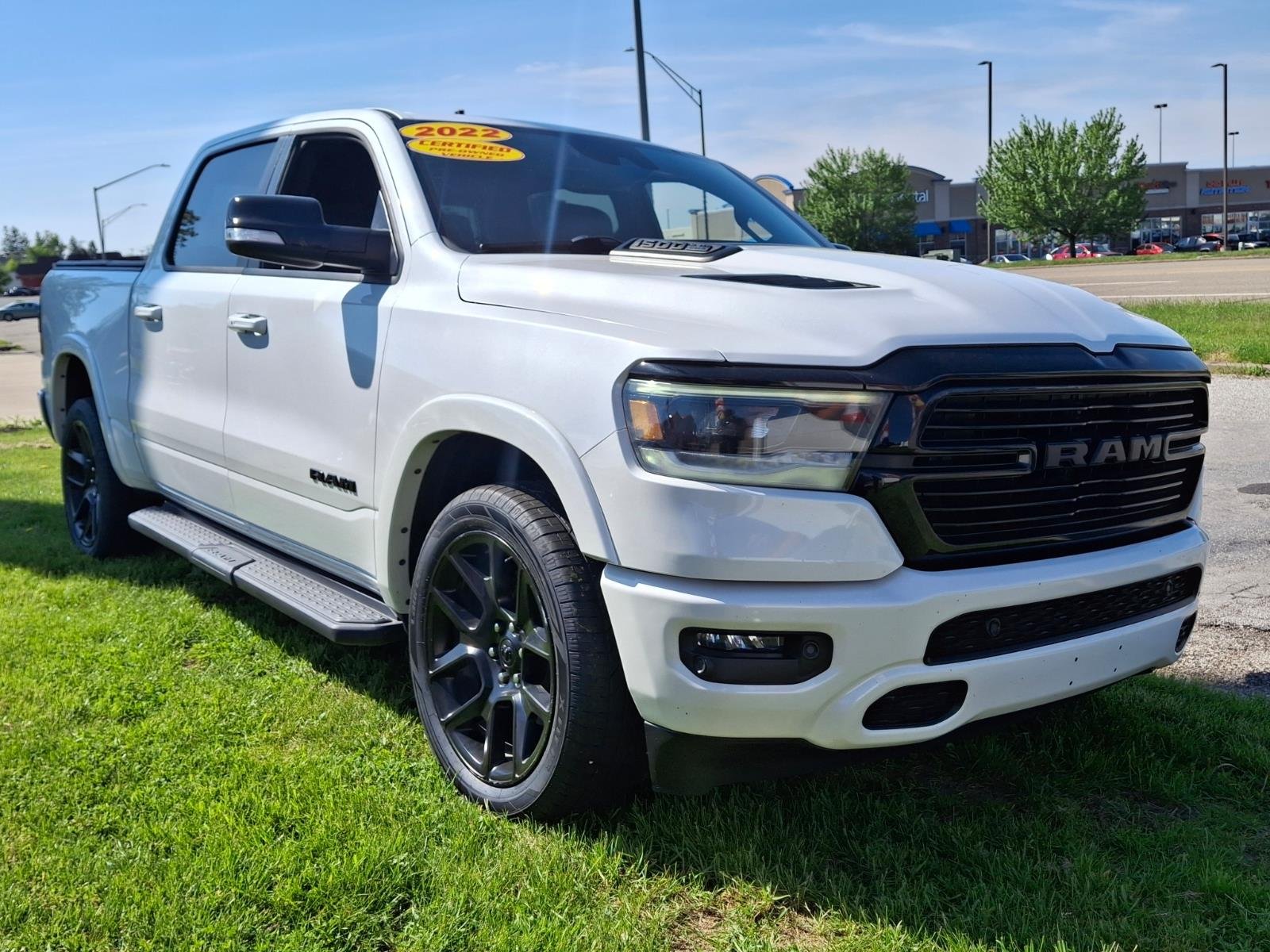 Certified Used 2022 Ivory Tri Coat Pearl Coat RAM Laramie image 4