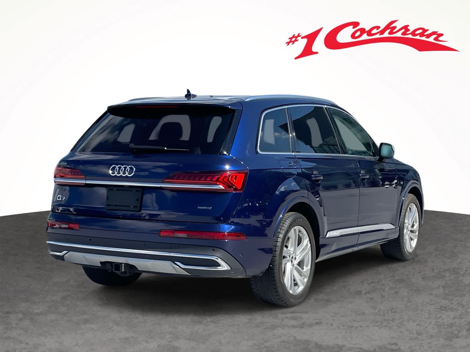 Used 2022 Navarra Blue Metallic Audi Premium Plus image 10