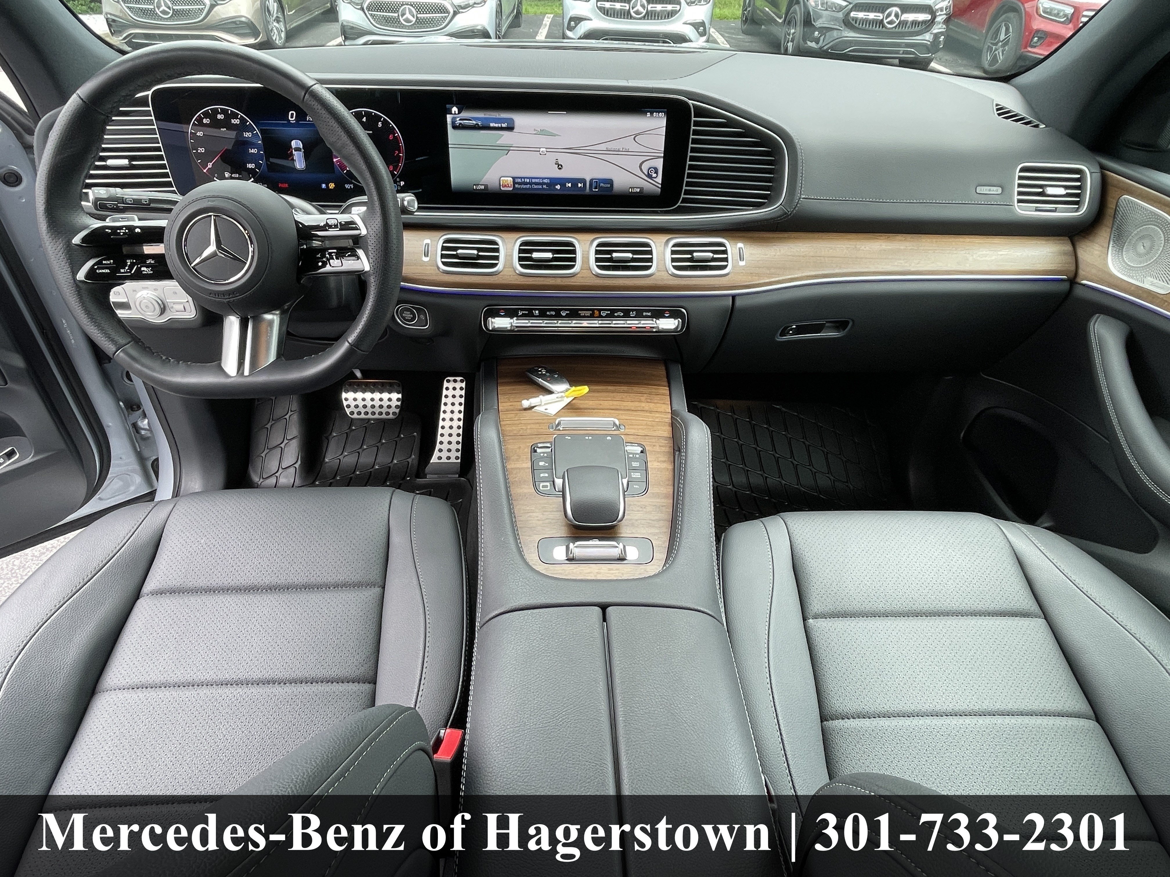 Certified Used 2025 Cirrus Silver Metallic Mercedes-Benz GLS 450 4MATIC® SUV image 6