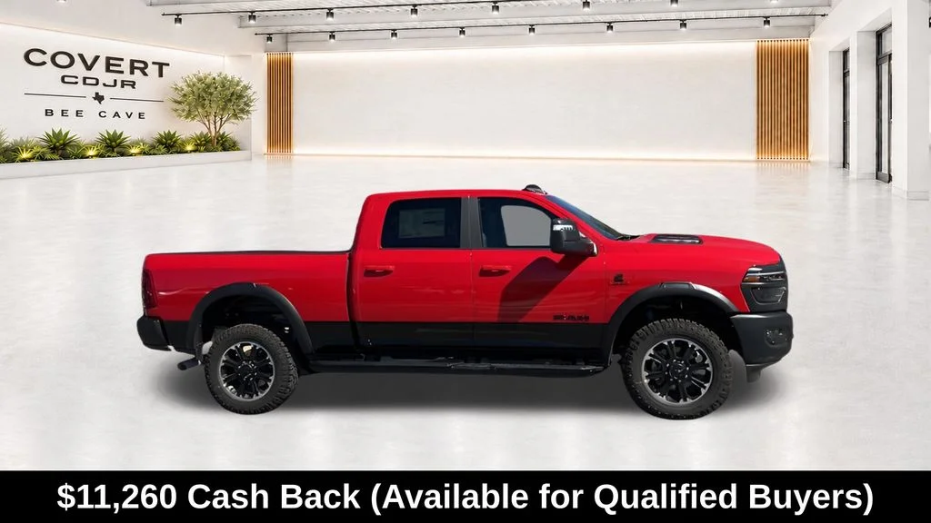 New 2026 Flame Red Clearcoat RAM Rebel image 12