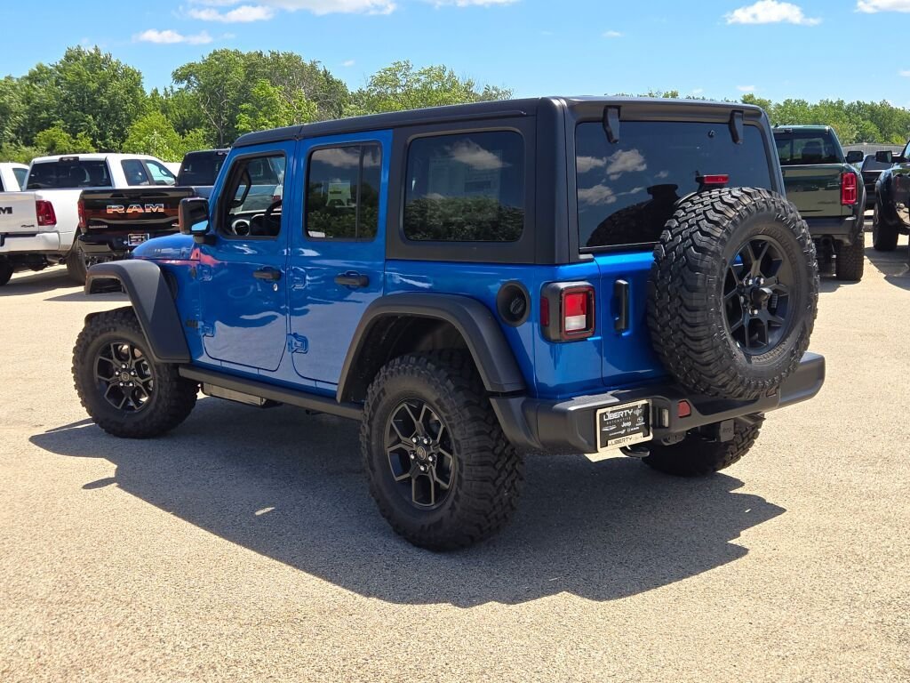 New 2026 Hydro Blue Pearl-Coat Exterior Paint Jeep Willys image 14