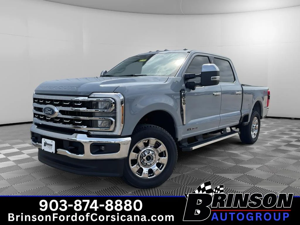 New 2026 Glacier Gray Metallic Tri-Coat Ford F-250® Lariat® image 1