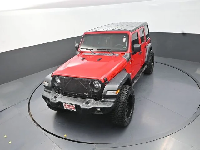 Used 2018 Red Jeep Unlimited Sport image 24