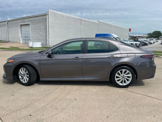 Used 2021 Gray Toyota LE image 2
