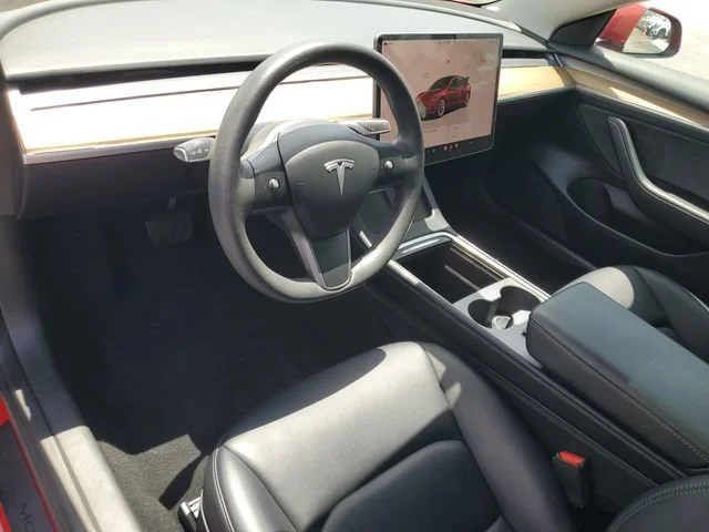 Used 2023 Red Tesla 4DR RWD image 6