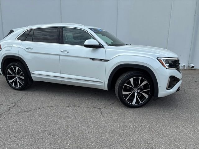 Certified 2024 Volkswagen Atlas Cross Sport SEL Premium R-LINE with VIN 1V2FE2CA3RC203390 for sale in Kansas City