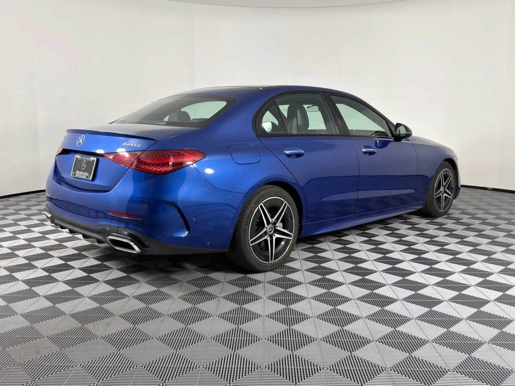 Certified Used 2025 Blue Mercedes-Benz C 300 image 8