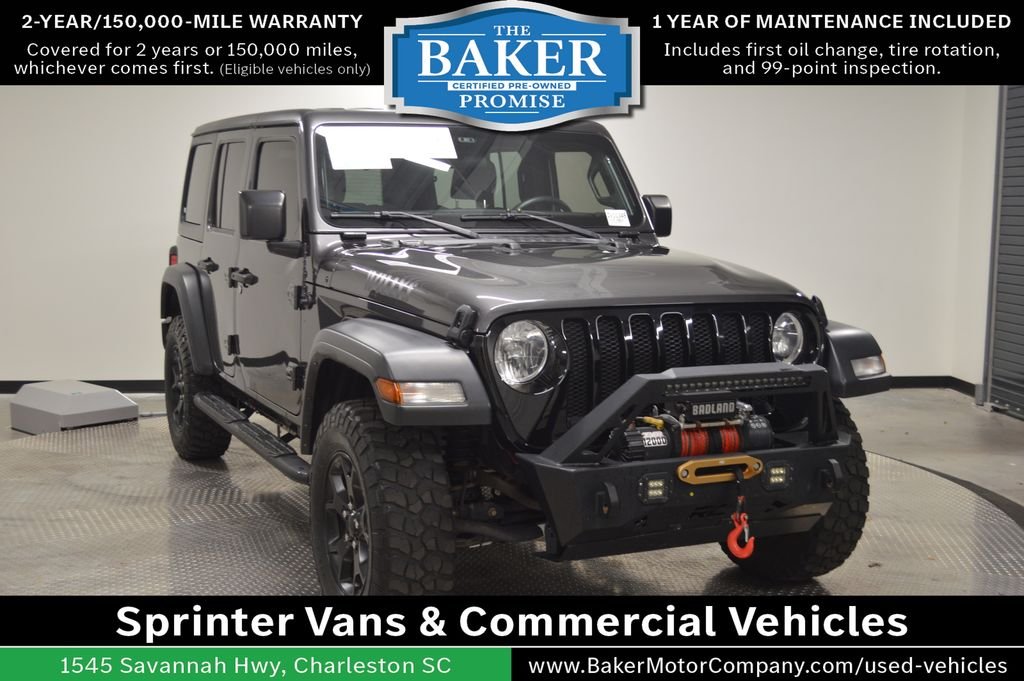 Used 2022 Crystal Metallic Jeep Unlimited Willys image 7