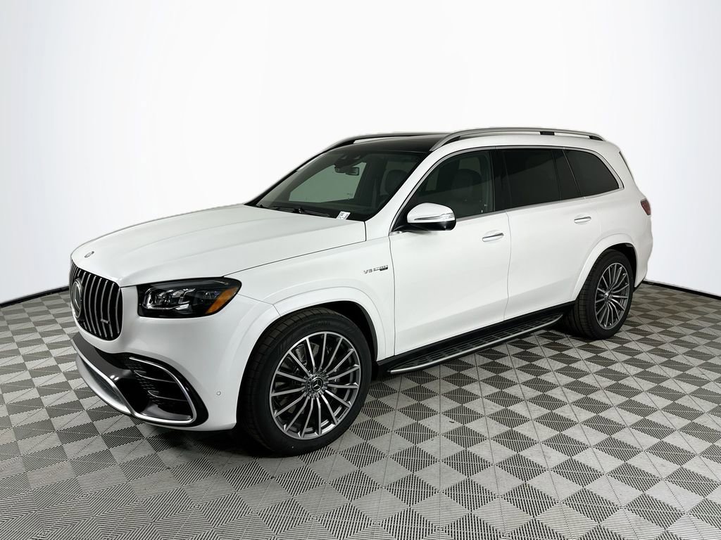 New 2026 MANUFAKTUR Moonlight White Metallic Mercedes-Benz GLS 63 AMG® image 38