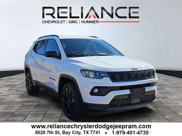 New 2026 Bright White Clear-Coat Exterior Paint Jeep Latitude image 1