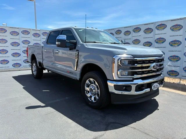 New 2026 Glacier Gray Metallic Tri-Coat Ford King Ranch image 2