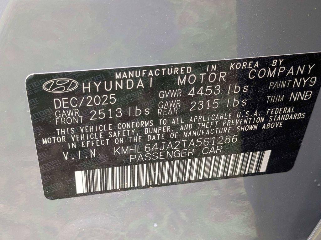 New 2026 Blue Hyundai SEL Sport image 18