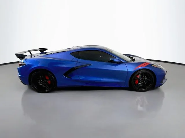Used 2021 Blue Chevrolet Stingray image 8