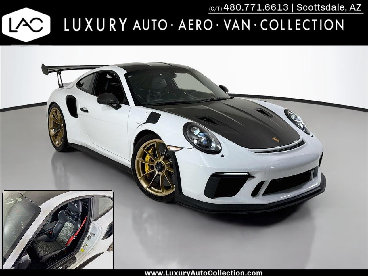 2019 Porsche 911 GT3 RS Weissach Pkg | CCB's | Front Axle | BOSE