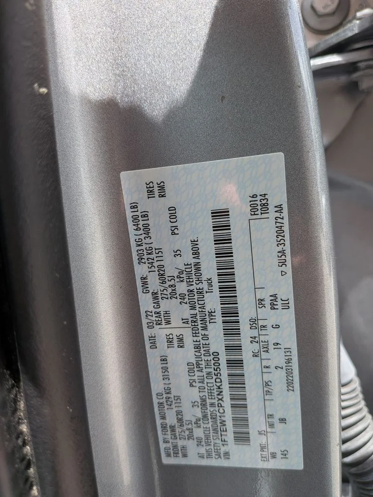 Used 2022 Silver Ford XL image 30