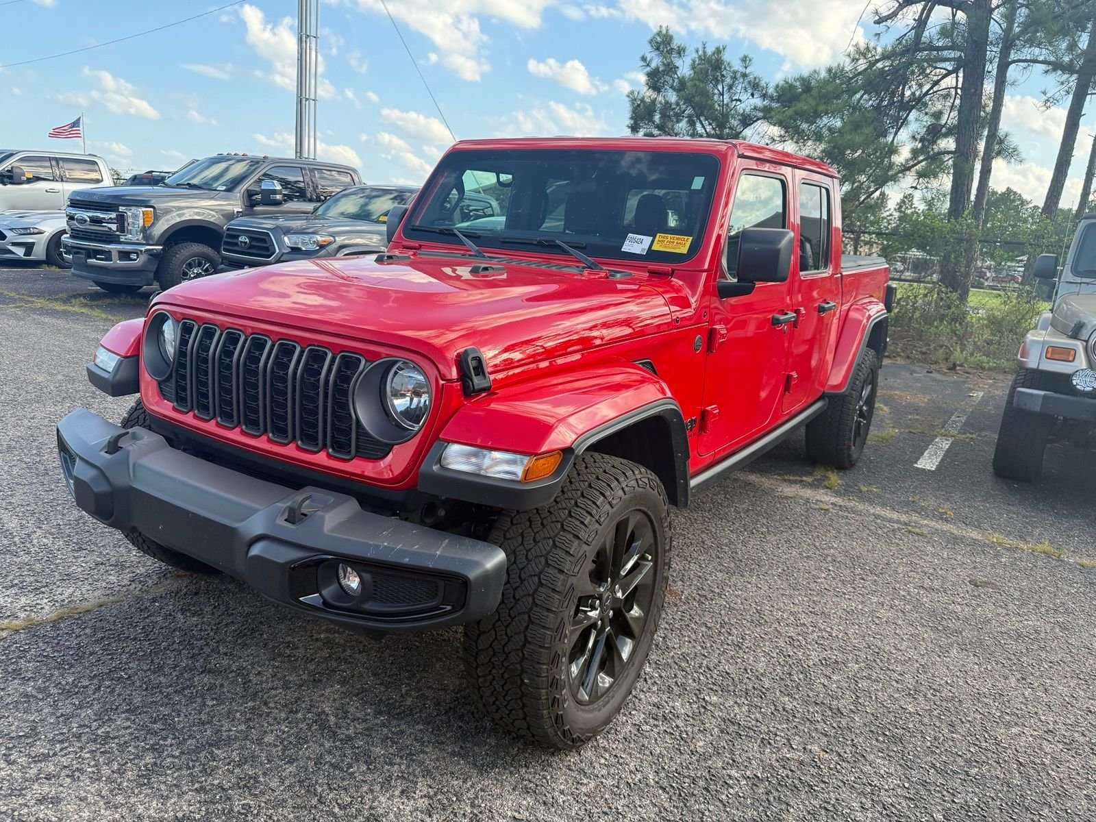 Certified Used 2024 Red Jeep Sport image 3