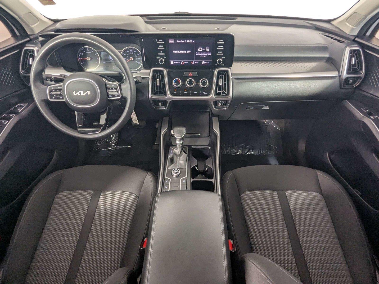 Used 2023 Glacial White Pearl Kia LX image 35