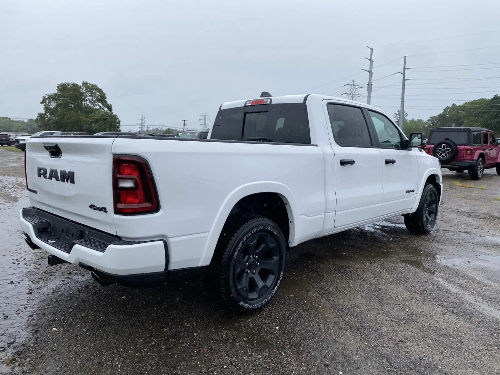 New 2026 Bright White Clear-Coat Exterior Paint Ram Big Horn image 3